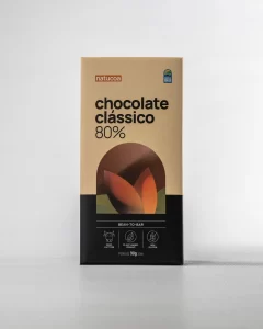 Chocolate 80% Cacau – Barra 90g